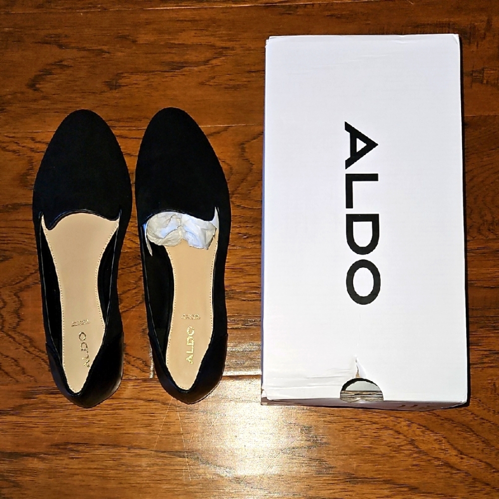 ALDO Women's Black Kappa Flats 11